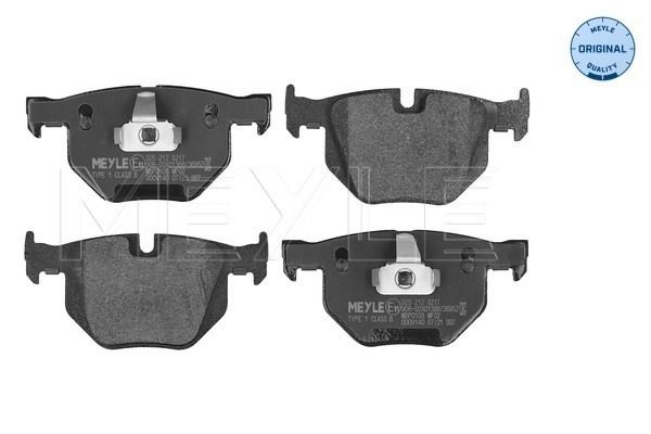 Brake Pad Set, disc brake (025 212 8217)