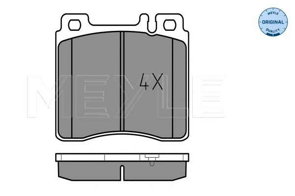 Brake Pad Set, disc brake (025 213 0318)