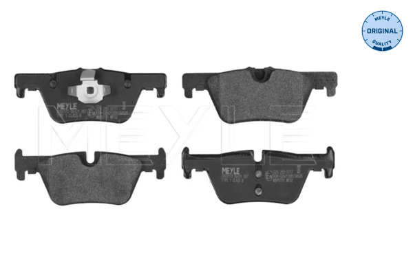 Brake Pad Set, disc brake (025 253 0717)