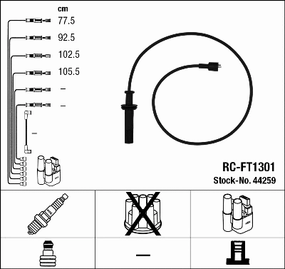 Ignition Cable Kit (44259)