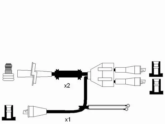 Ignition Cable Kit (6969)