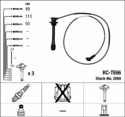 Ignition Cable Kit (2899)