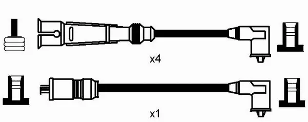 Ignition Cable Kit (2573)