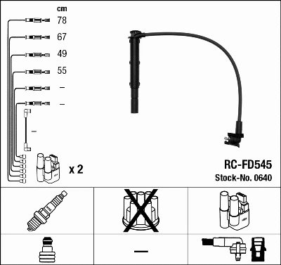 Ignition Cable Kit (0640)