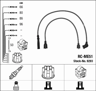 Ignition Cable Kit (9293)