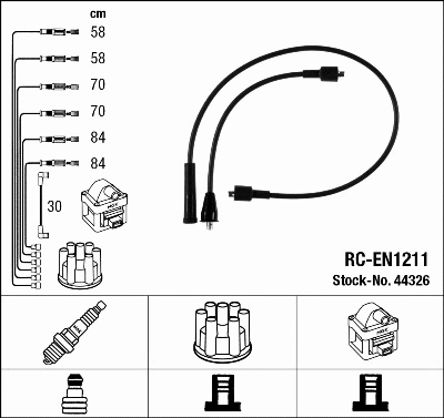 Ignition Cable Kit (44326)