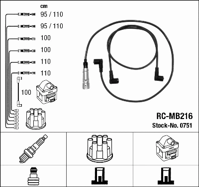 Ignition Cable Kit (0751)
