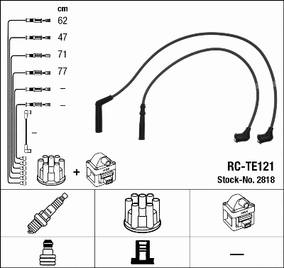 Ignition Cable Kit (2818)
