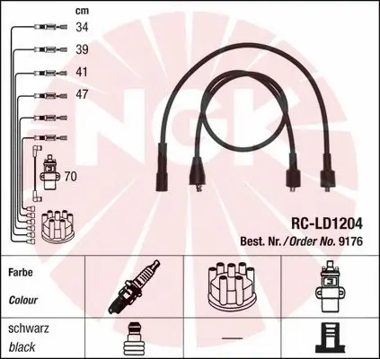 Ignition Cable Kit (9176)