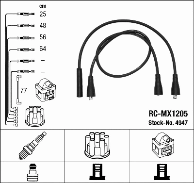 Ignition Cable Kit (4947)