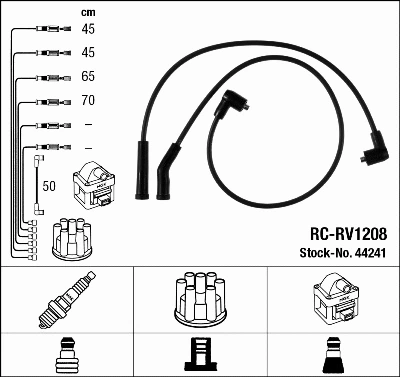 Ignition Cable Kit (44241)