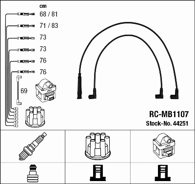 Ignition Cable Kit (44251)