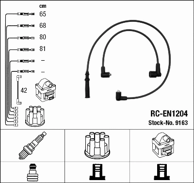 Ignition Cable Kit (9163)
