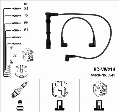Ignition Cable Kit (0945)