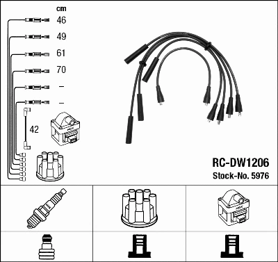 Ignition Cable Kit (5976)
