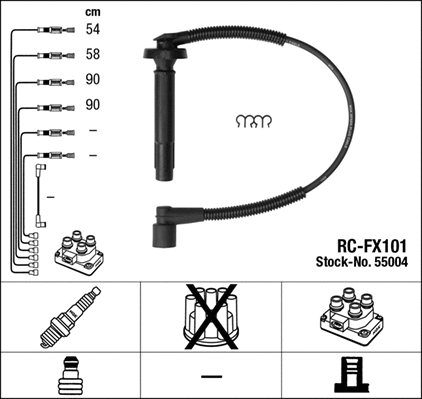 Ignition Cable Kit (55004)