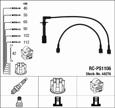 Ignition Cable Kit (44276)