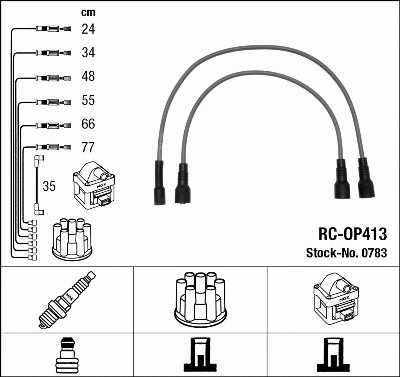 Ignition Cable Kit (0783)