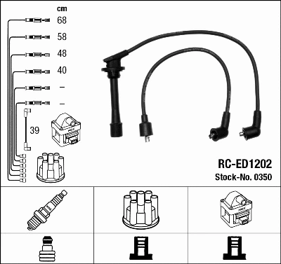 Ignition Cable Kit (0350)