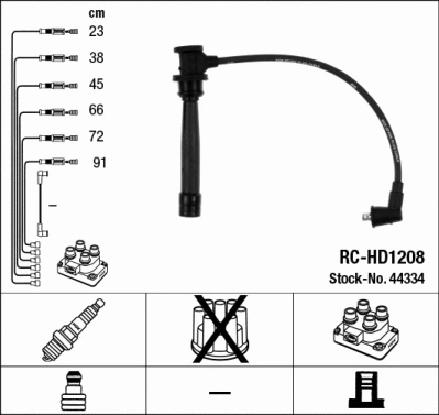Ignition Cable Kit (44334)