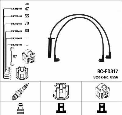 Ignition Cable Kit (8556)