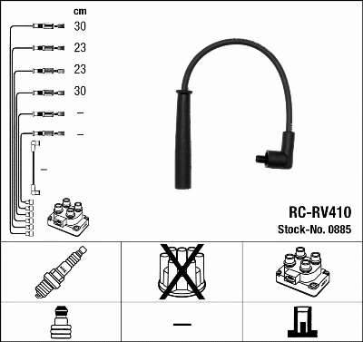 Ignition Cable Kit (0885)