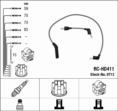 Ignition Cable Kit (0713)