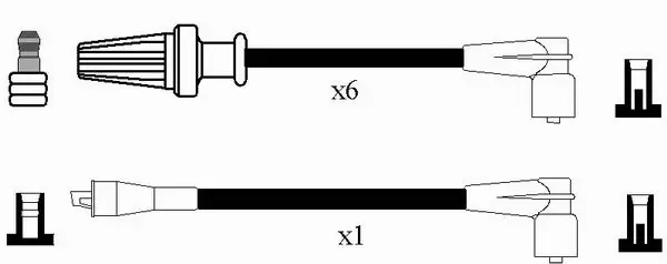 Ignition Cable Kit (2588)
