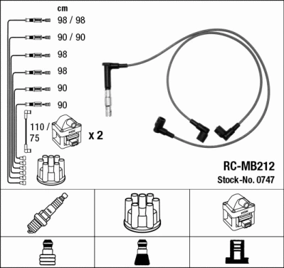 Ignition Cable Kit (0747)