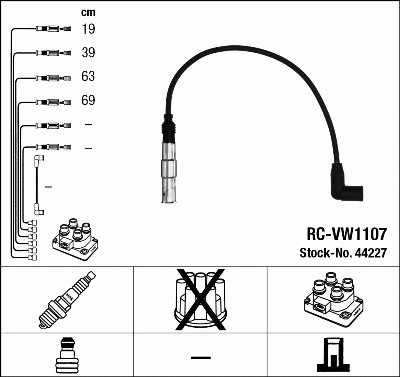 Ignition Cable Kit (44227)