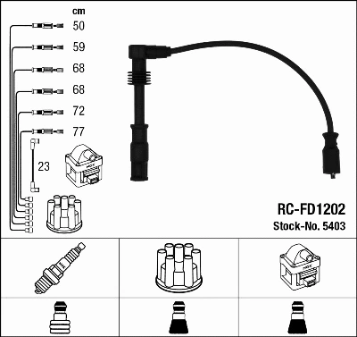 Ignition Cable Kit (5403)
