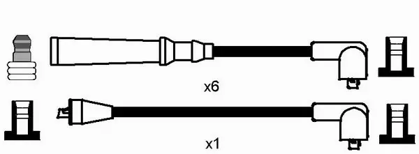 Ignition Cable Kit (5401)