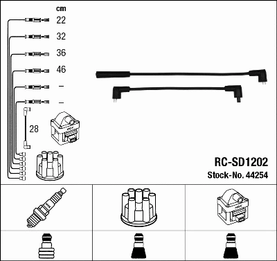 Ignition Cable Kit (44254)