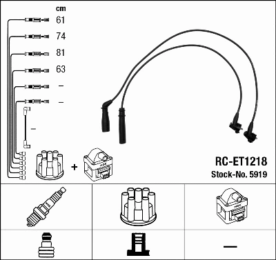 Ignition Cable Kit (5919)