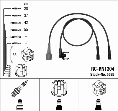 Ignition Cable Kit (5595)