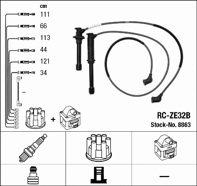 Ignition Cable Kit (8863)