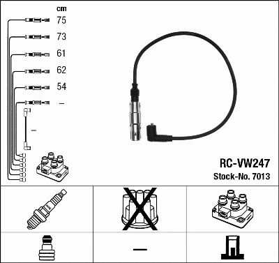 Ignition Cable Kit (7013)