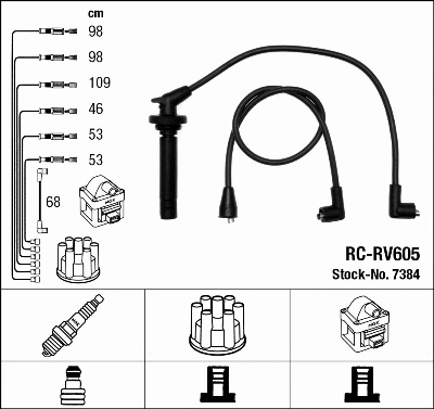 Ignition Cable Kit (7384)