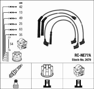 Ignition Cable Kit (2679)