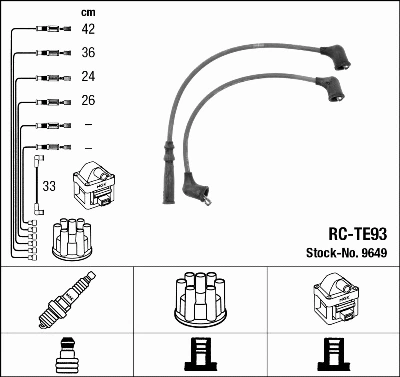 Ignition Cable Kit (9649)