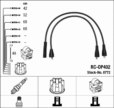 Ignition Cable Kit (0772)