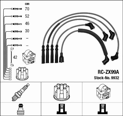 Ignition Cable Kit (9932)