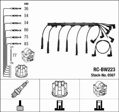 Ignition Cable Kit (0567)