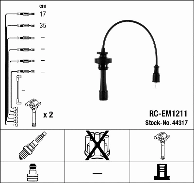 Ignition Cable Kit (44317)