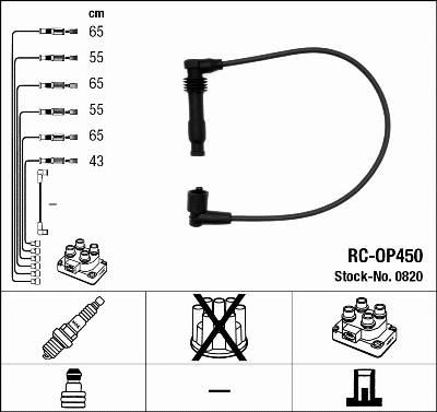 Ignition Cable Kit (0820)