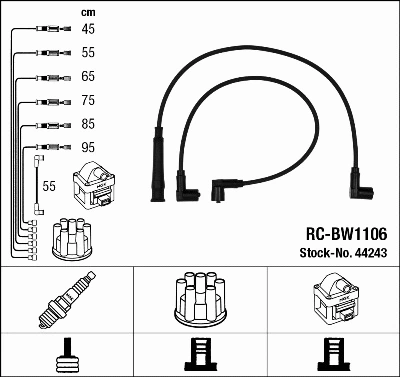 Ignition Cable Kit (44243)