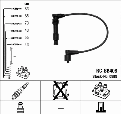 Ignition Cable Kit (0898)
