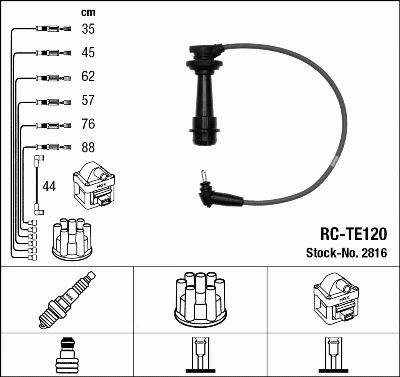 Ignition Cable Kit (2816)