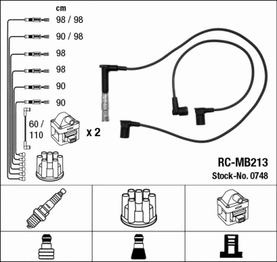 Ignition Cable Kit (0748)