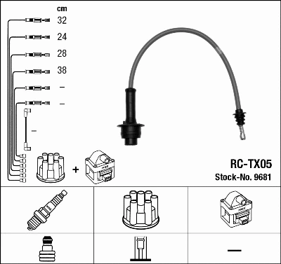 Ignition Cable Kit (9681)